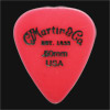 C F Martin Number 5 Delrin Fluorescent Red 0.50mm Guitar Plectrums