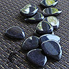 Dune Tones Blue Goldstone Guitar Plectrums