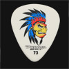 Dunlop Blackline Original Chief 0.73mm Guitar Plectrums