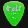 Dunlop Gel Standard Medium Light Green Guitar Plectrums