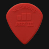 Dunlop Nylon Jazz III XL Red Nylon Sharp 1.38mm Guitar Plectrums