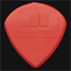 Dunlop Nylon Jazz III Red Nylon Sharp 1.38 mm Guitar Plectrums