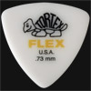 Dunlop Tortex Flex Triangle 0.73mm Yellow Guitar Plectrums