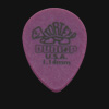 Dunlop Tortex Small Tear Drop 1.14mm Purple Guitar Plectrums
