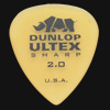 Dunlop Ultex Sharp 2.0mm Guitar Plectrums
