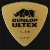 Dunlop Ultex Triangle 1.14mm Guitar Plectrums