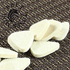 Felt Tones Mini Natural Wool Guitar Plectrums