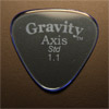 Gravity Picks Axis Standard 1.1mm Blue