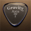 Gravity Picks Axis Standard 2mm Blue