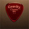 Gravity Picks Classic Mini 1.1mm Red