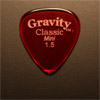 Gravity Picks Classic Mini 1.5mm Red - Click Image to Close