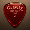 Gravity Picks Classic Standard 2mm Red