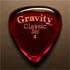 Gravity Picks Classic Standard 4mm Red