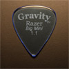 Gravity Picks Razer Big Mini 1.1mm Blue