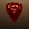 Gravity Picks Razer Mini 1.5mm Red