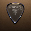 Gravity Picks Razer Mini 2mm Blue