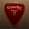 Gravity Picks Razer Standard 1.1mm Red