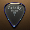 Gravity Picks Razer Standard 3mm Blue