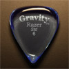 Gravity Picks Razer Standard 6mm Blue