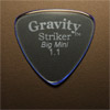 Gravity Picks Striker Big Mini 1.1mm Blue