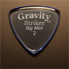 Gravity Picks Striker Big Mini 2mm Blue