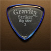 Gravity Picks Striker Big Mini 3mm Blue