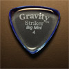 Gravity Picks Striker Big Mini 4mm Blue