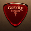 Gravity Picks Striker Standard 2mm Red