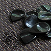 Groove Tones Mini Black Horn Guitar Plectrums