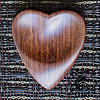 Heart Tones Indian Rosewood Guitar Plectrums