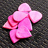 Jazzy Tones Pink Bone Guitar Plectrums