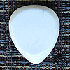 Jewel Tones White Opal Guitar Plectrums