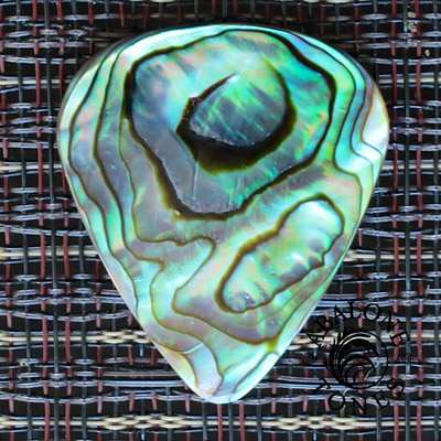 Abalone Tones Paua Abalone Guitar Plectrums - Click Image to Close