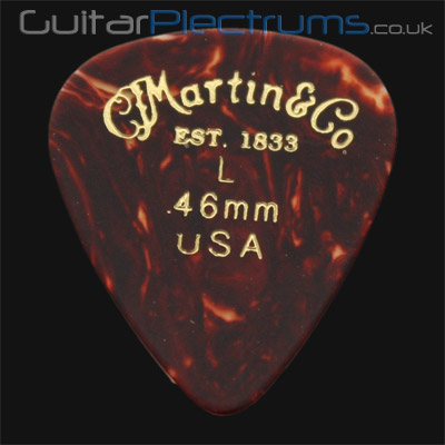 C F Martin Number 1 Light 0.46mm Guitar Plectrums - Click Image to Close