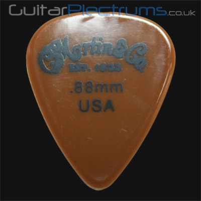 C F Martin Number 4 Nylon 0.88mm Guitar Plectrums - Click Image to Close