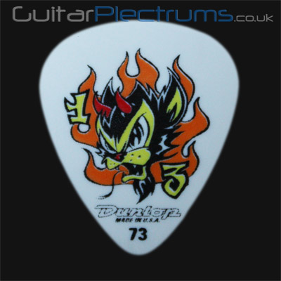 Dunlop Blackline Original Cat 0.73mm Guitar Plectrums - Click Image to Close