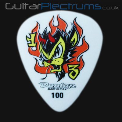 Dunlop Blackline Original Cat 1.00mm Guitar Plectrums - Click Image to Close