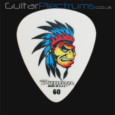 Dunlop Blackline Original Chief 0.60mm Guitar Plectrums - Click Image to Close