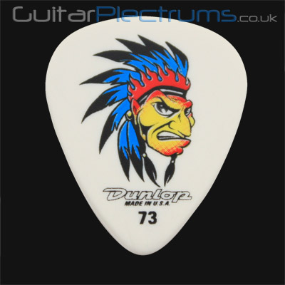 Dunlop Blackline Original Chief 0.73mm Guitar Plectrums - Click Image to Close