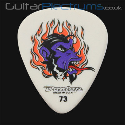 Dunlop Blackline Original Flame Ape 0.73mm Guitar Plectrums - Click Image to Close