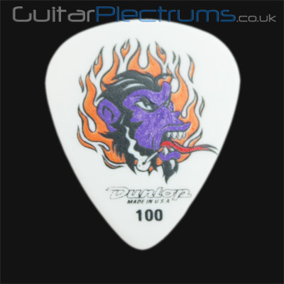 Dunlop Blackline Original Flame Ape 1.00mm Guitar Plectrums - Click Image to Close