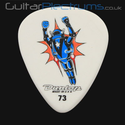 Dunlop Blackline Original Rocket Man 0.73mm Guitar Plectrums - Click Image to Close