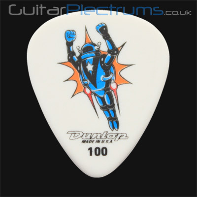 Dunlop Blackline Original Rocket Man 1.00mm Guitar Plectrums - Click Image to Close