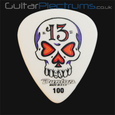 Dunlop Blackline Original Skull 1.00mm Guitar Plectrums - Click Image to Close