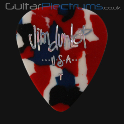 Dunlop Celluloid Classics Standard Confetti Thin Guitar Plectrums - Click Image to Close
