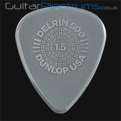 Dunlop Delrin 500 Prime Grip 1.50mm Guitar Plectrums - Click Image to Close