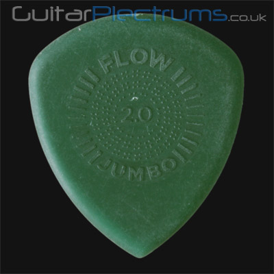 Dunlop Flow Jumbo 2.00mm Guitar Plectrums - Click Image to Close