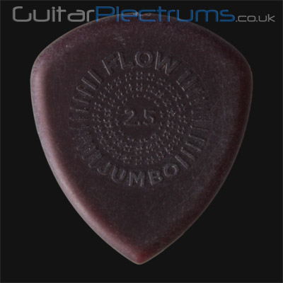 Dunlop Flow Jumbo 2.50mm Guitar Plectrums - Click Image to Close