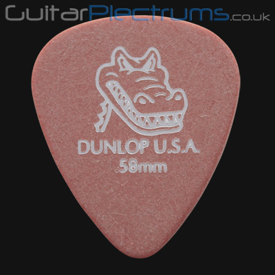 Dunlop Gator 0.58mm Guitar Plectrums - Click Image to Close