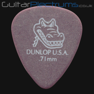 Dunlop Gator 0.71mm Guitar Plectrums - Click Image to Close